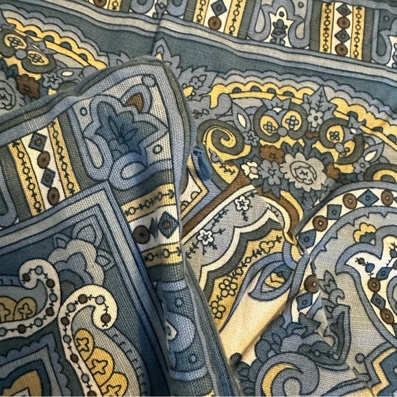 Pottery Barn Mansfield Blue Paisely Square Pillow Covers - Picture 11 of 15